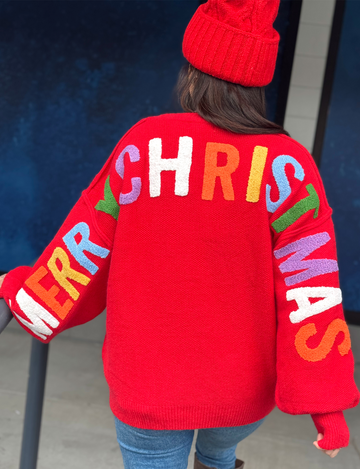 Christmas Sweater, Red