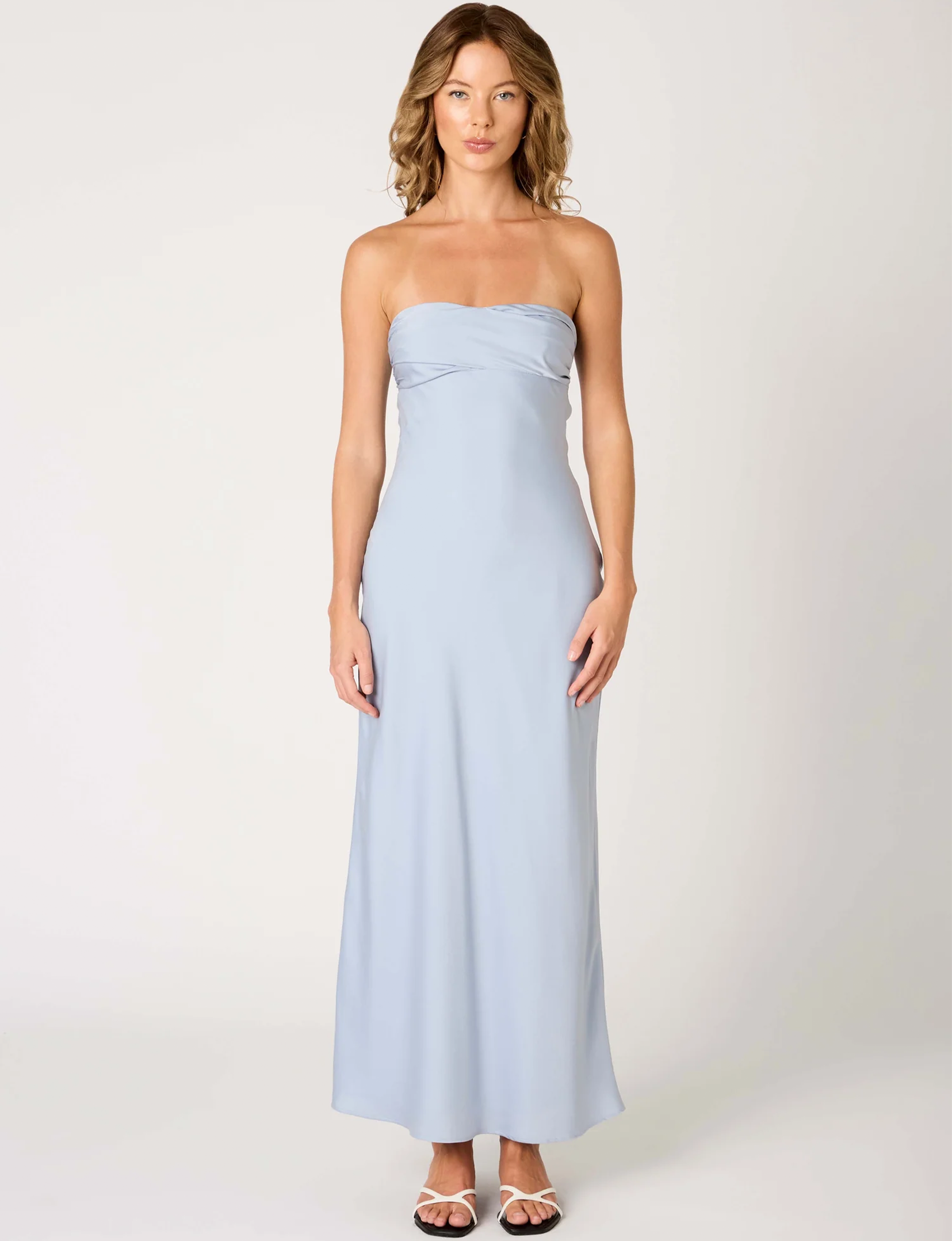 Tana Dress, Pale Blue