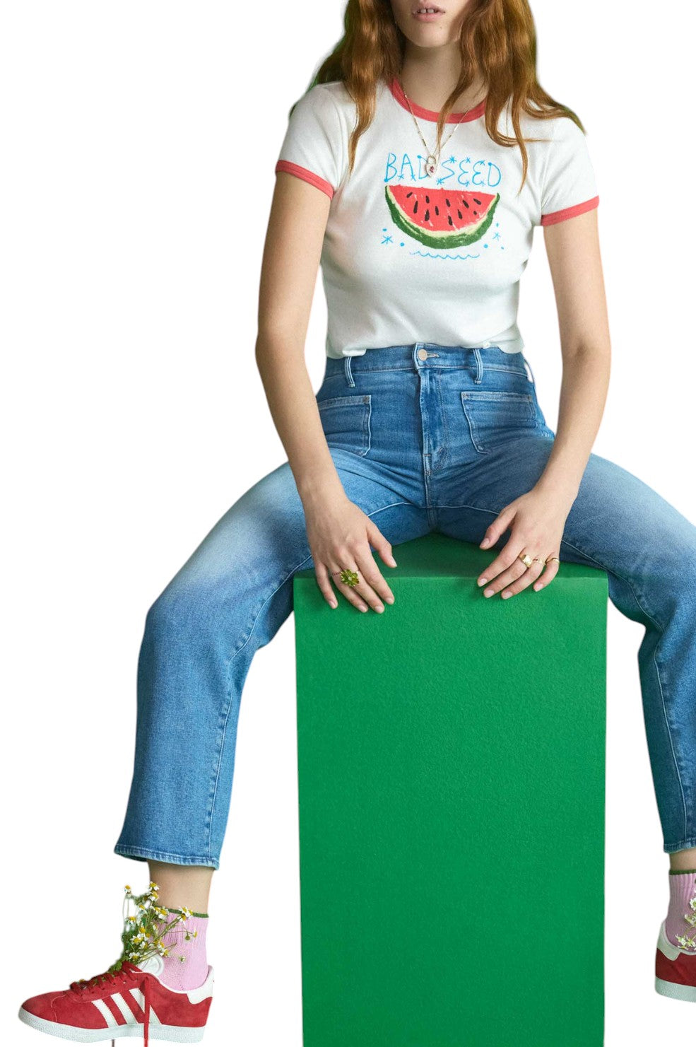 Patch Pocket Mid Rise Maven Ankle - Avant Gardener