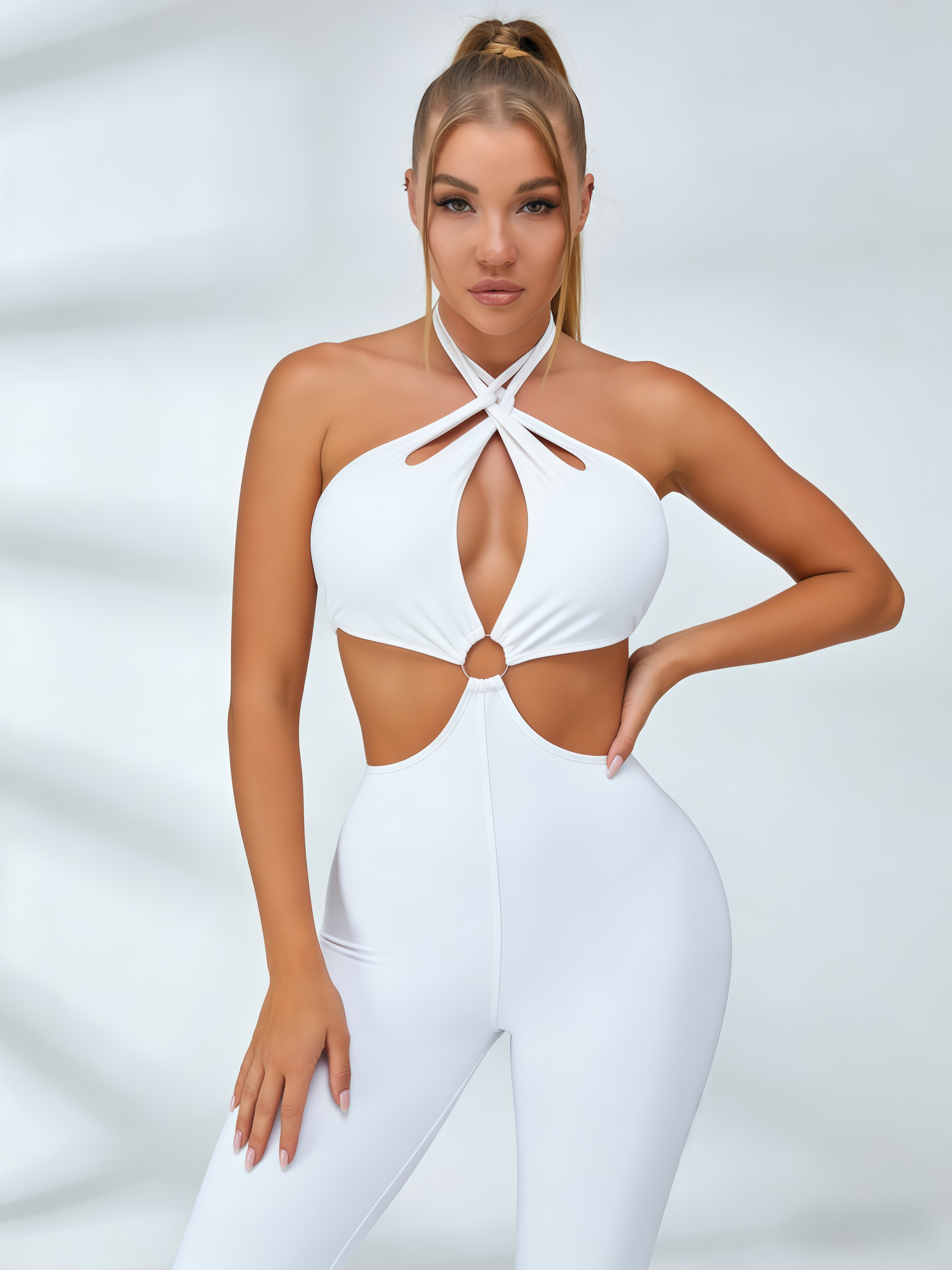 Hollow Out Jumpsuit
