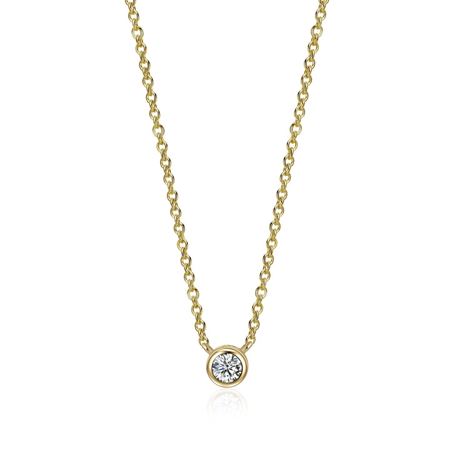 Solitaire Minimalist Necklace