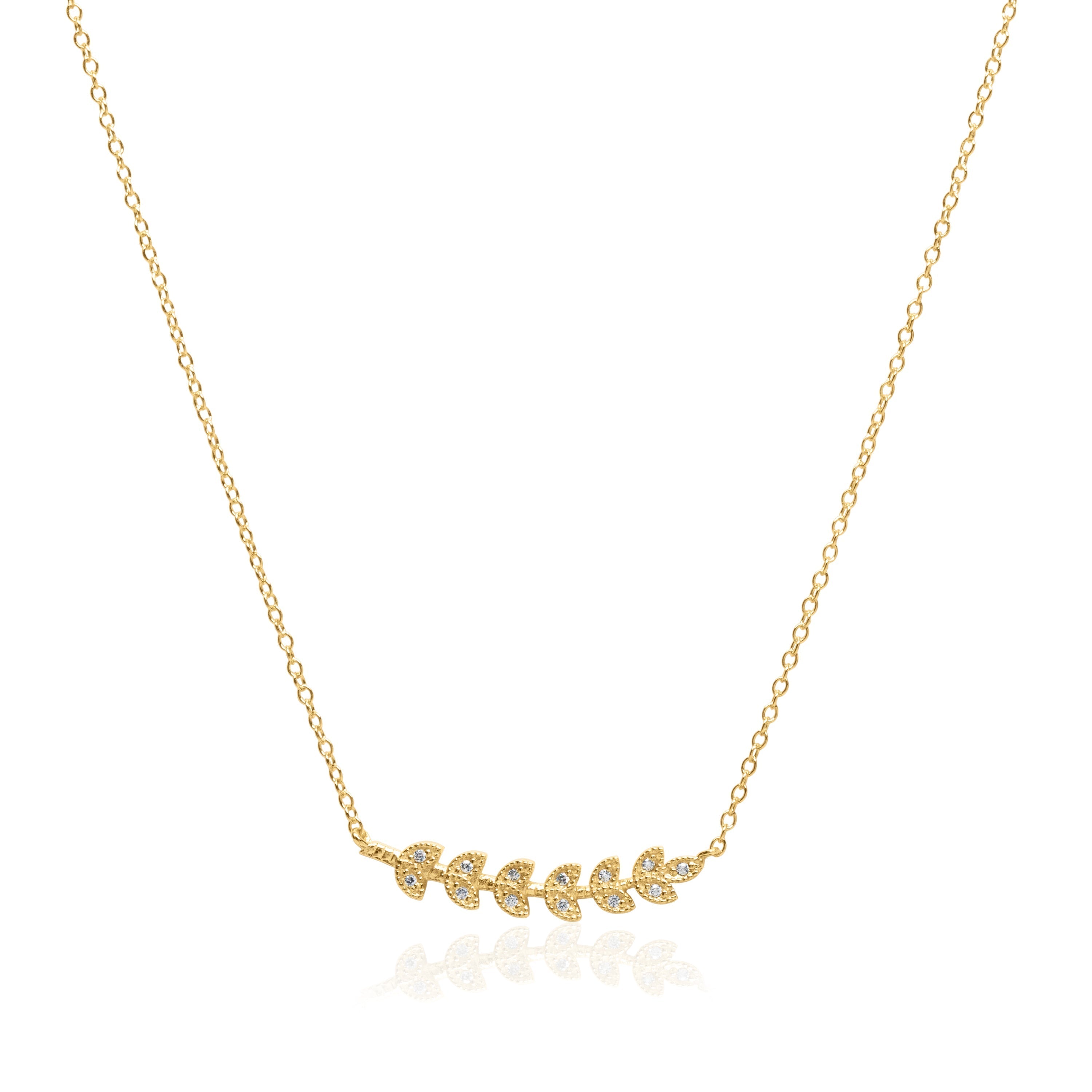 Leaves in the Wind Necklace