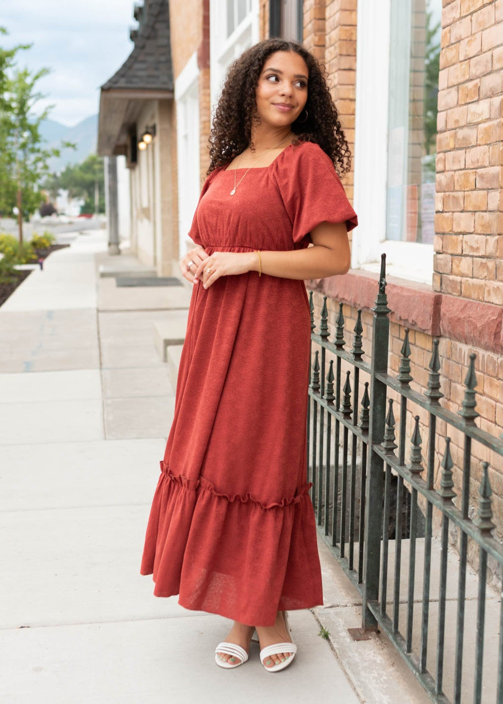 Alice Rust Dress