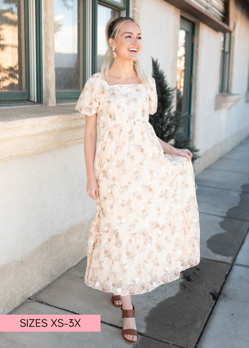 Alina Floral Lace Dress