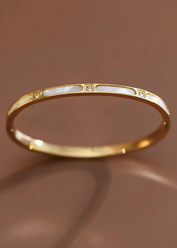 Blair 18K Pearl Bangle Bracelet