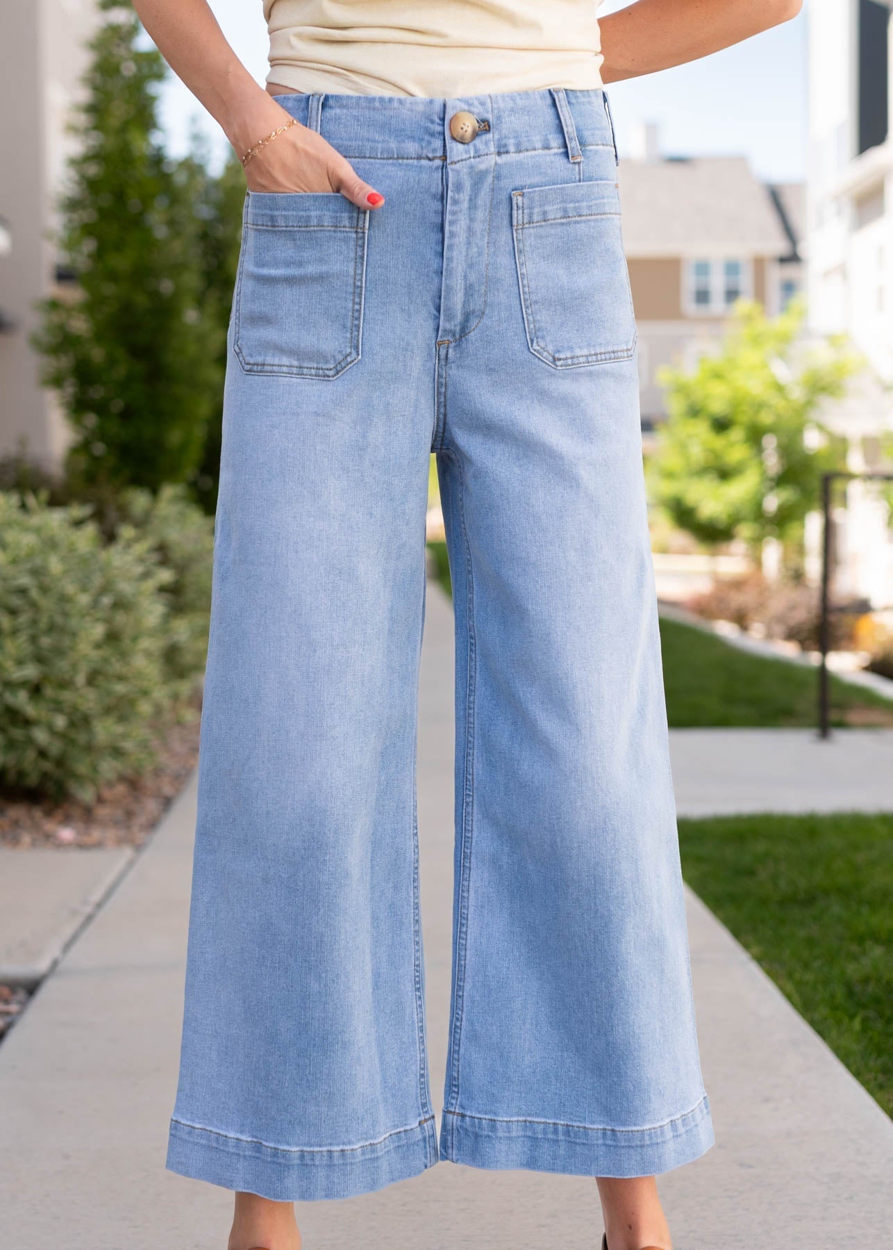 Evalie Denim Pants