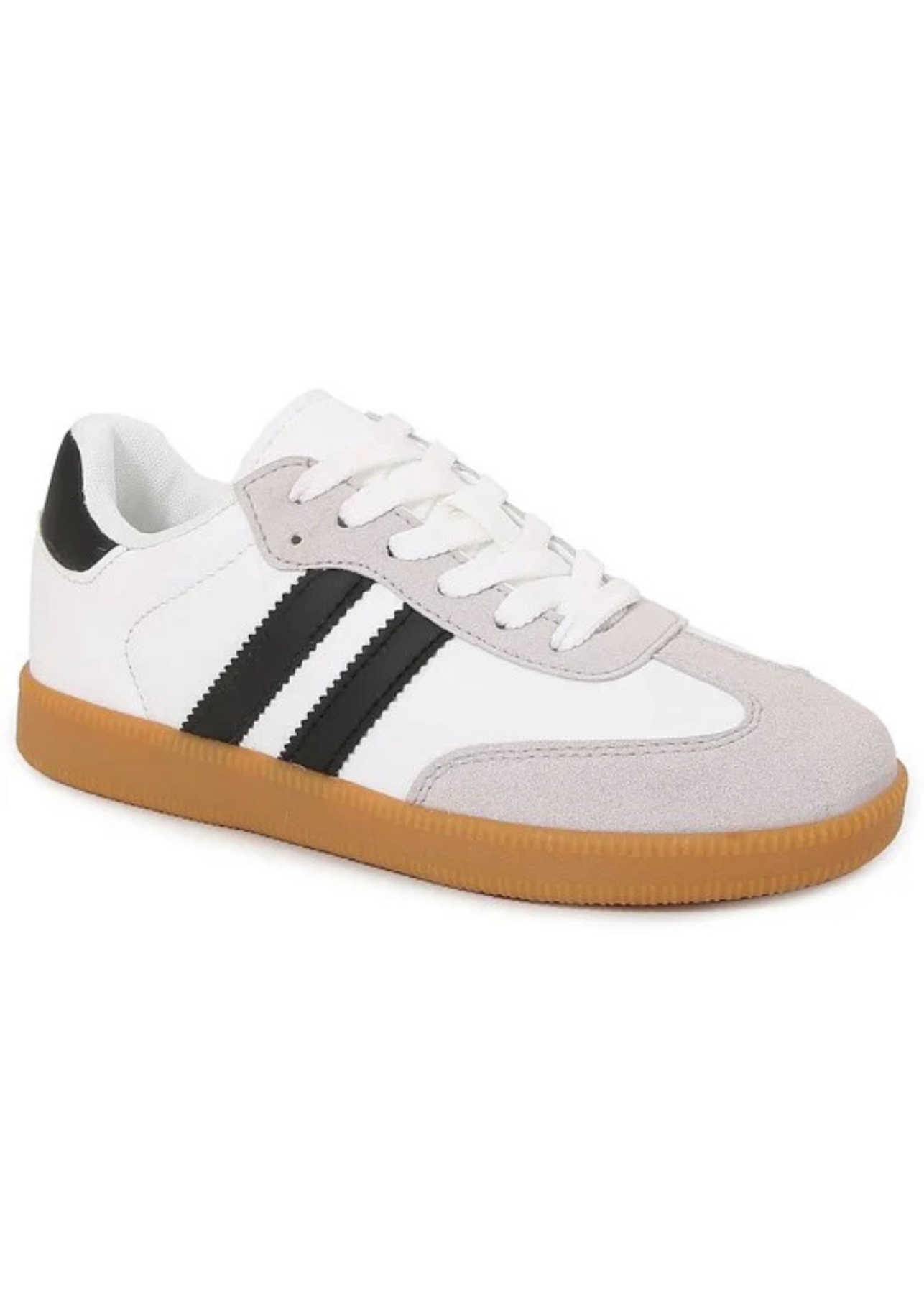 Lisa Black and White Sneakers