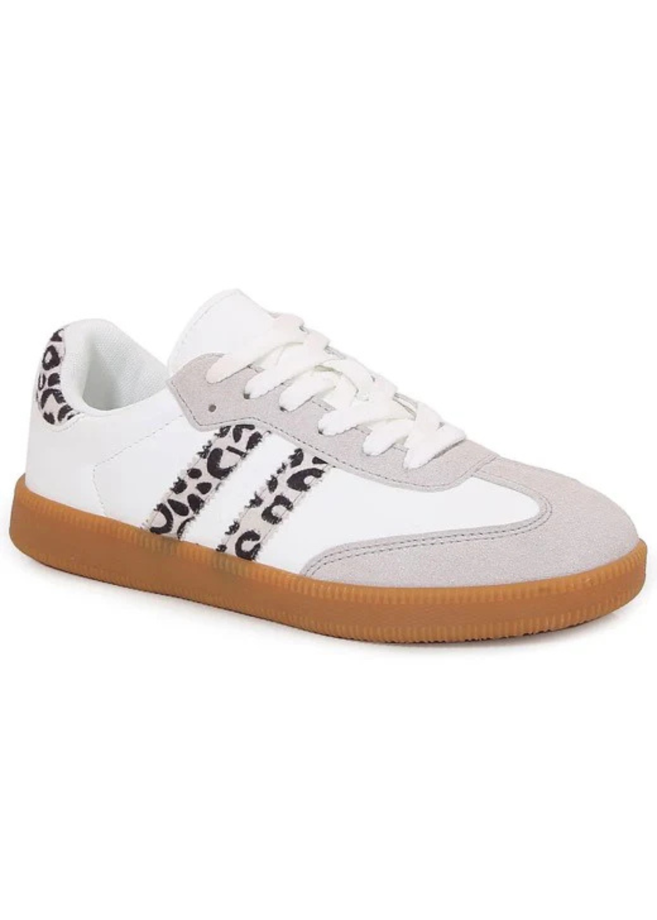 Lisa Leopard Print Sneakers