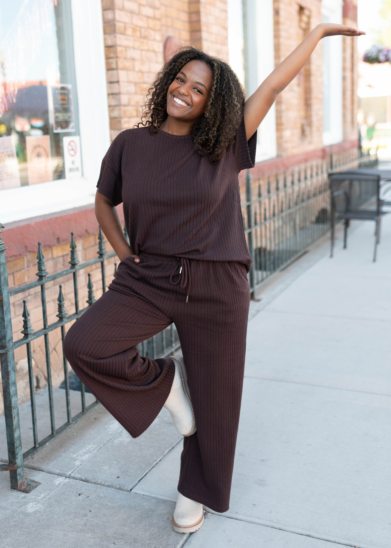Oaklyn Dark Brown Bottoms