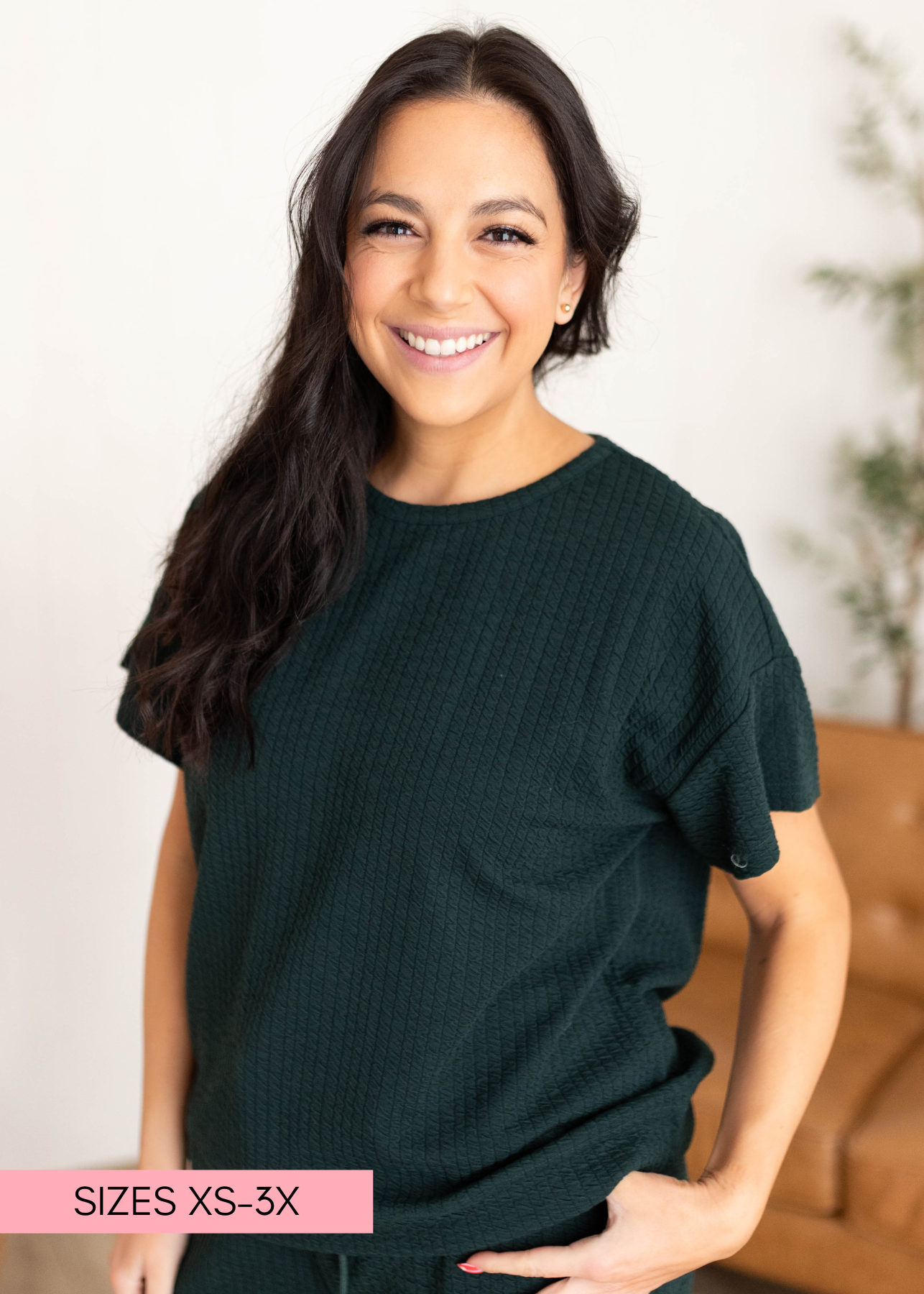 Oaklyn Forest Green Top
