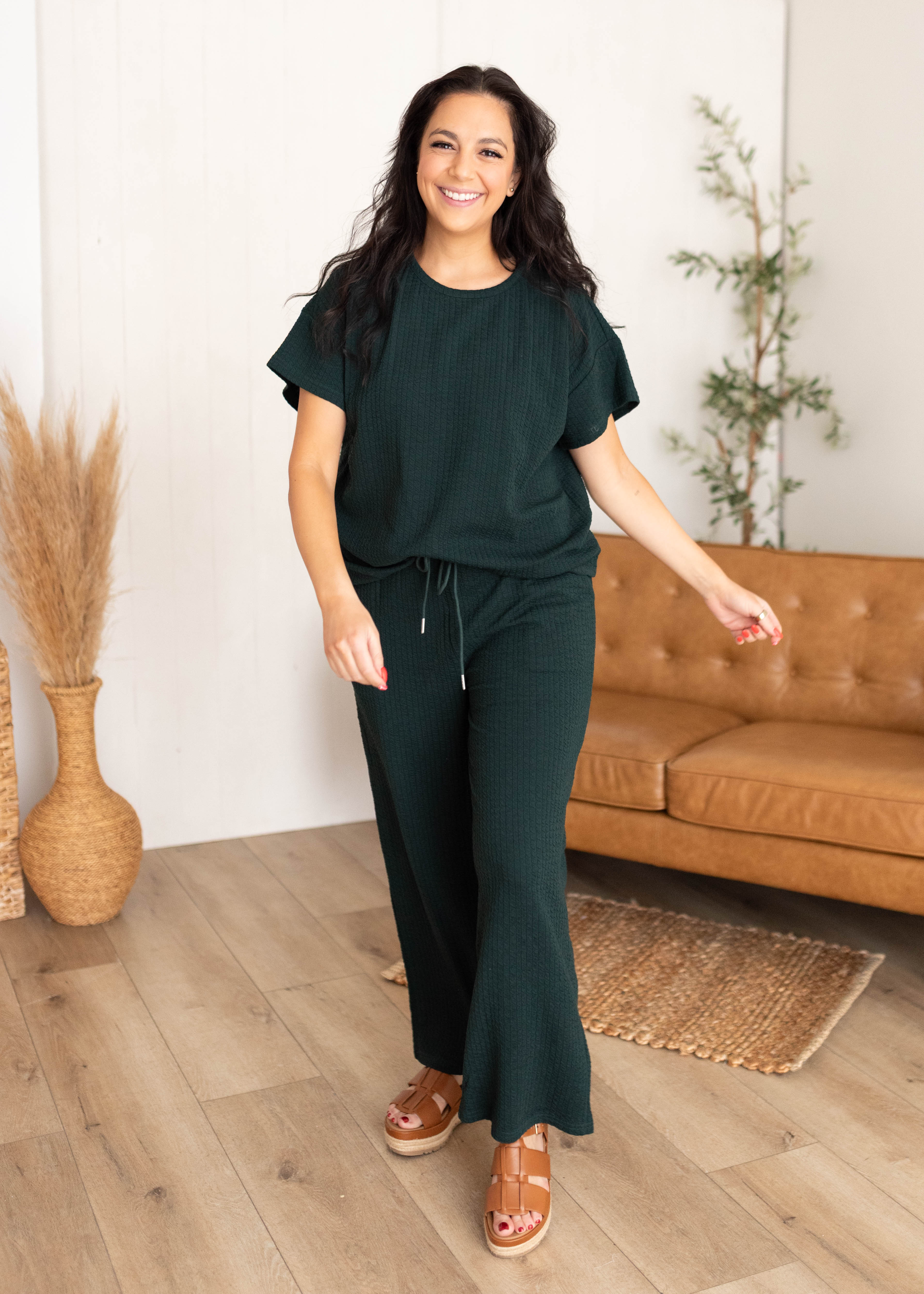 Oaklyn Forest Green Top