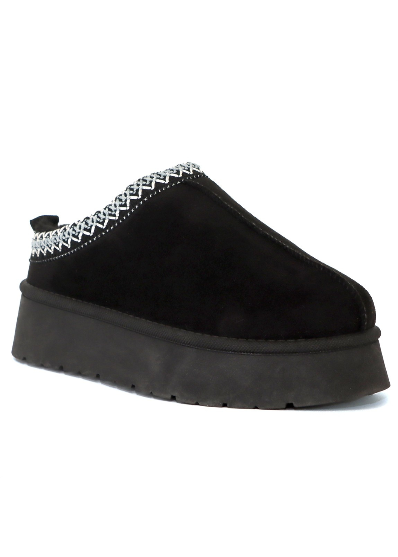 Rylee Black Platform Clogs