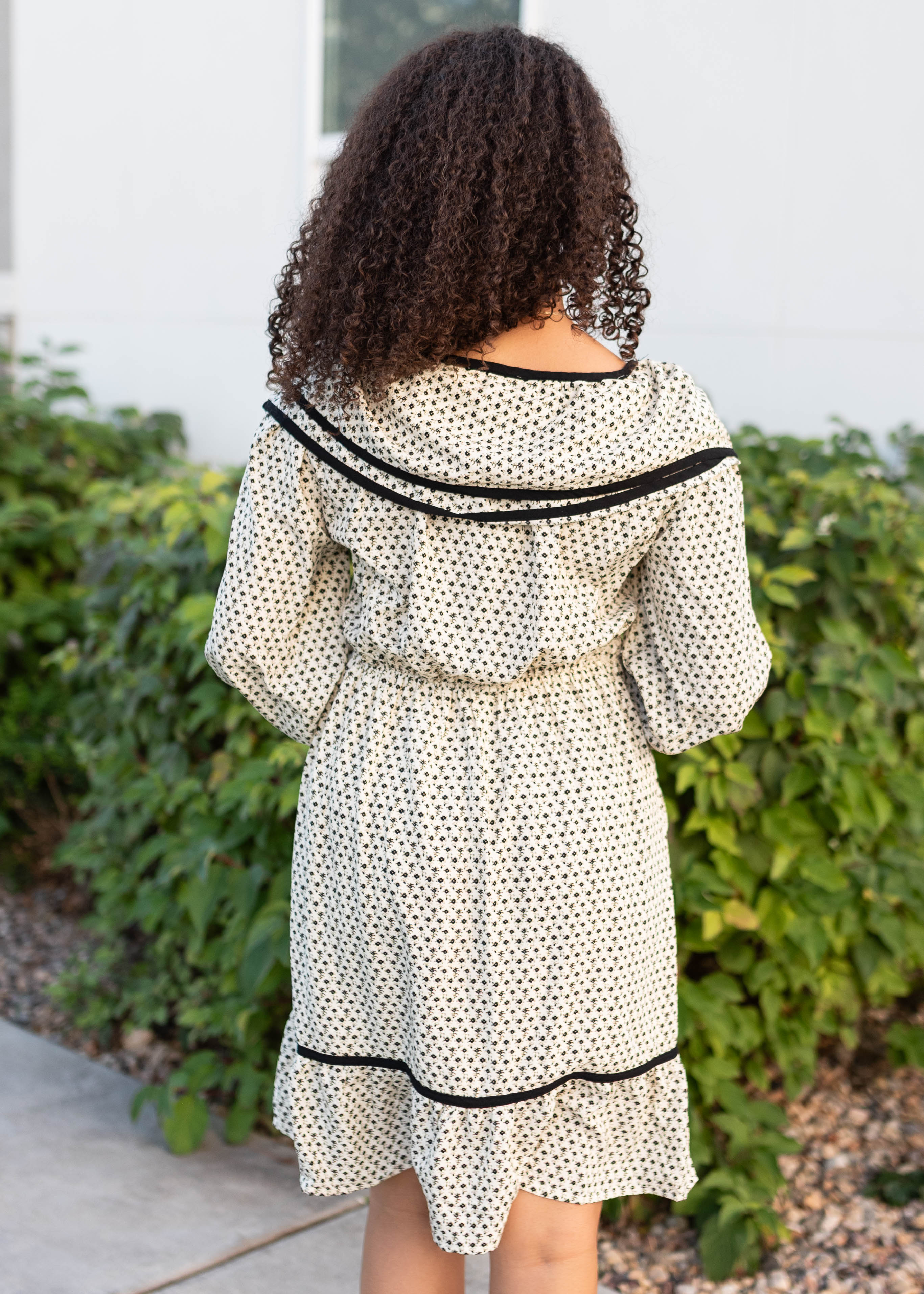 Tatiana Cream Ruffle Dress