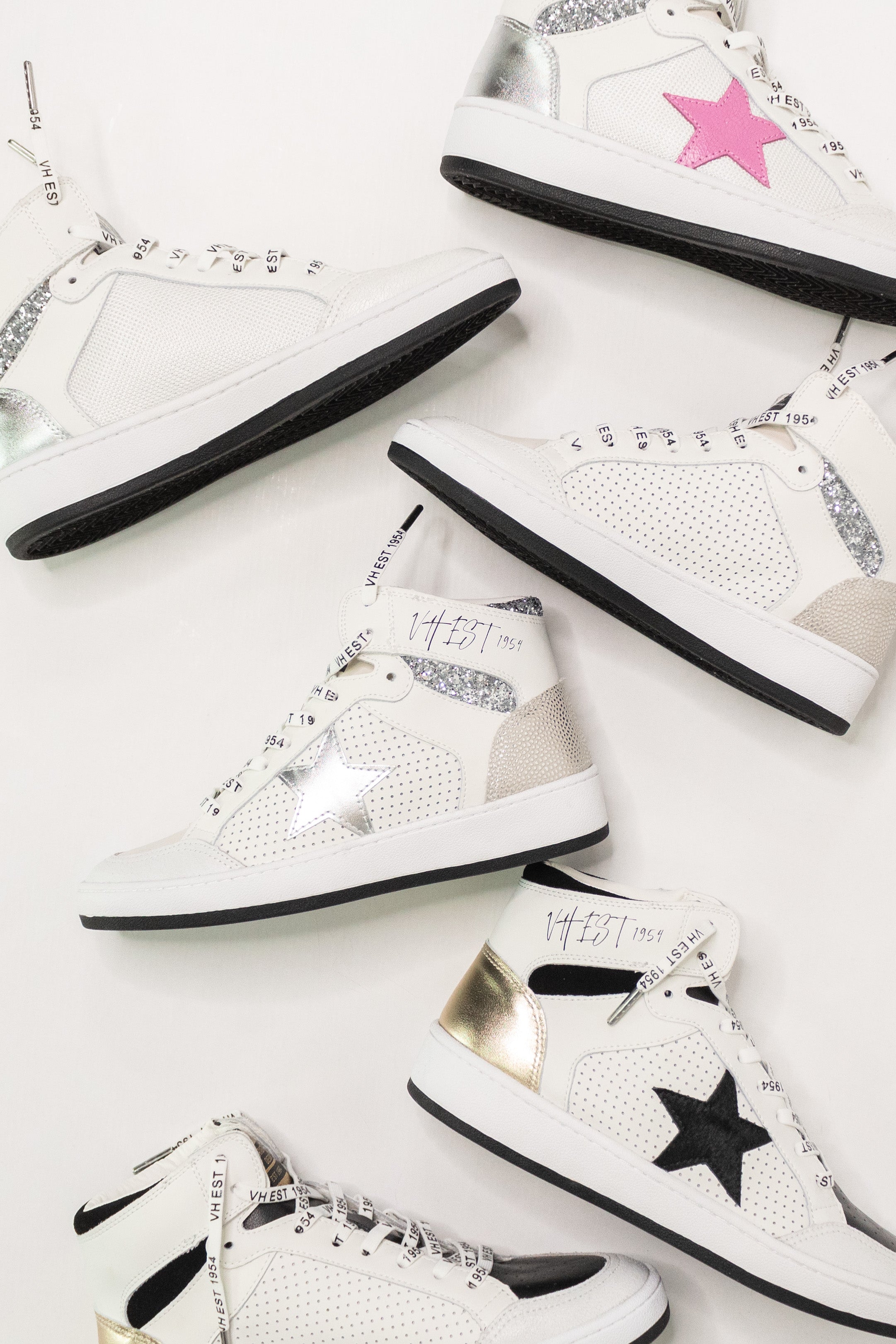 Dream Silver Star High Top Sneaker