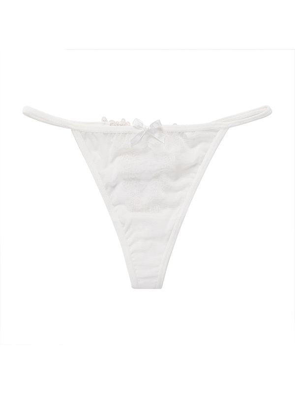Hollow Out Lace-up Panties