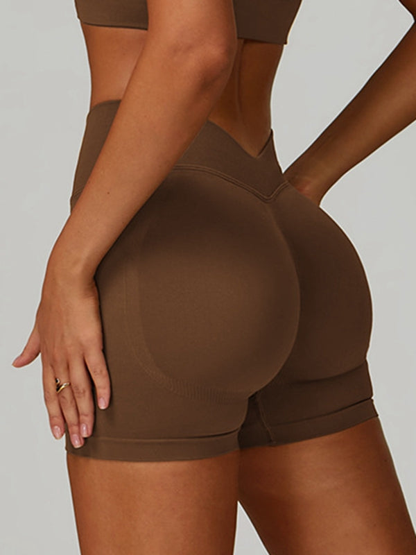 Deep V Back Seamless High-rise Tracksuit