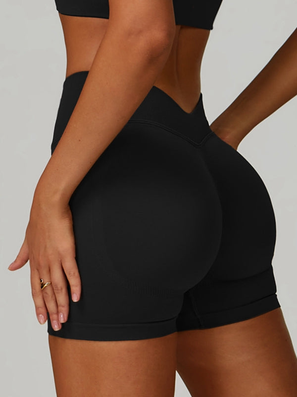 Deep V Back Seamless High-rise Tracksuit